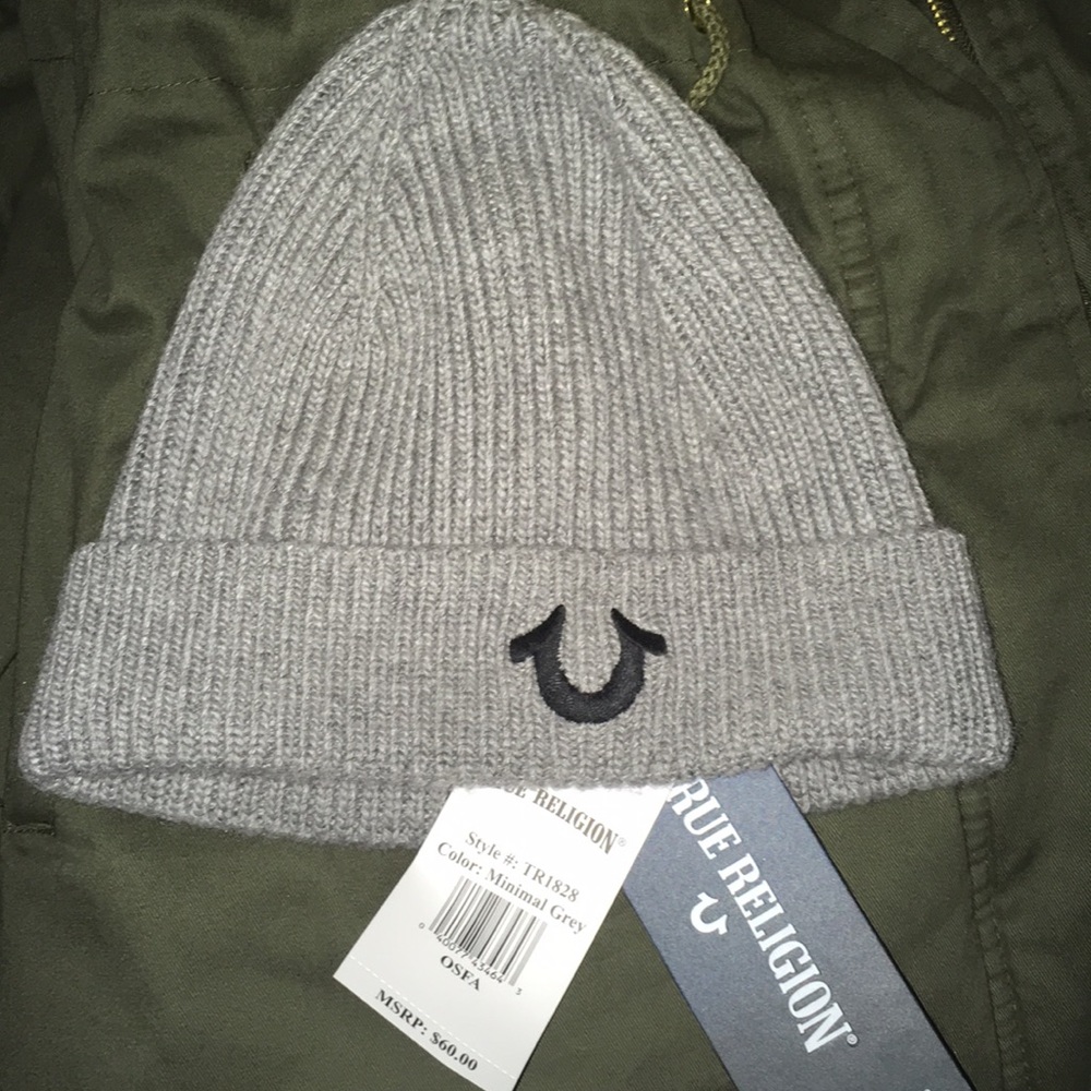 True religion beanie